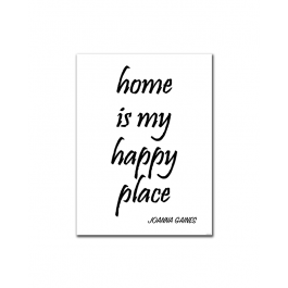 Home is My Happy Place (Print Only)