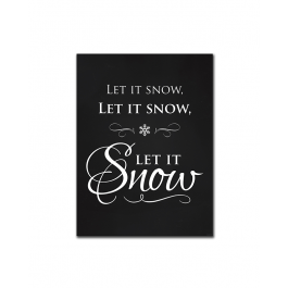 Let it Snow (Fancy) (Print Only)