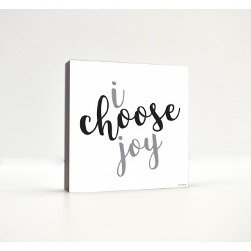 Today I Choose Joy (Cursive, Slanted)