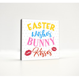 Easter Wishes, Bunny Kisses